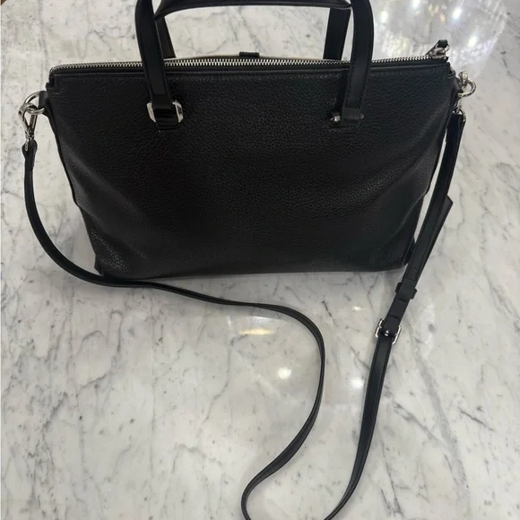 ❤️SOLD❤️ NEW Nine West Cashmere Grey Beige Black Shoulder Bag Crossbody Purse - Picture 12 of 13